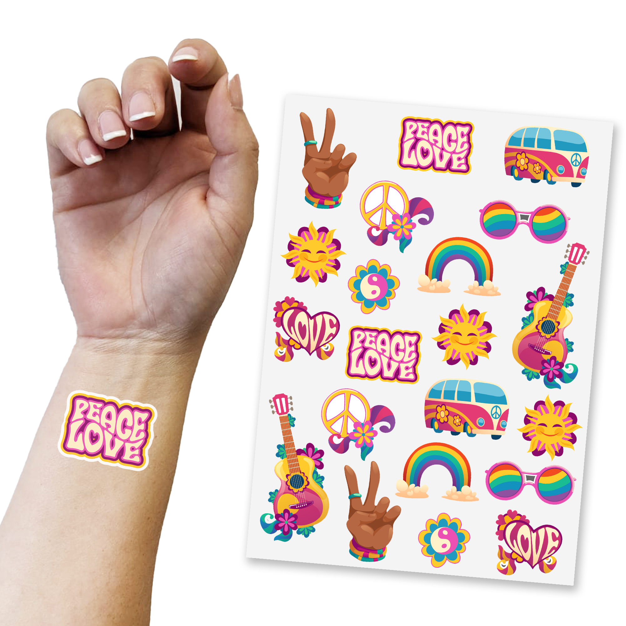 A4 Tattoo Sheets temporary tattoos by TattoIt.co.uk