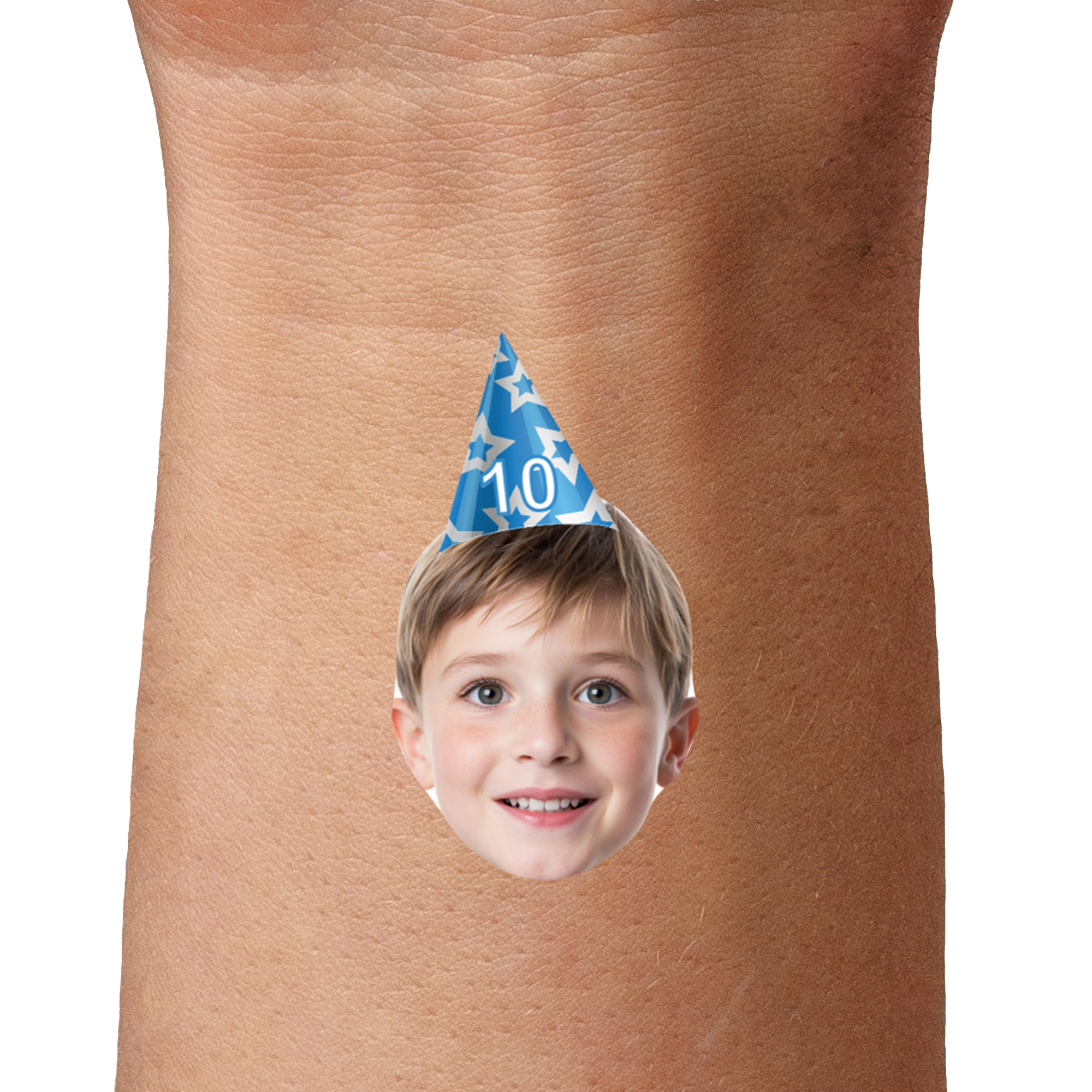 Blue Star Hat temporary tattoos by TattoIt.co.uk