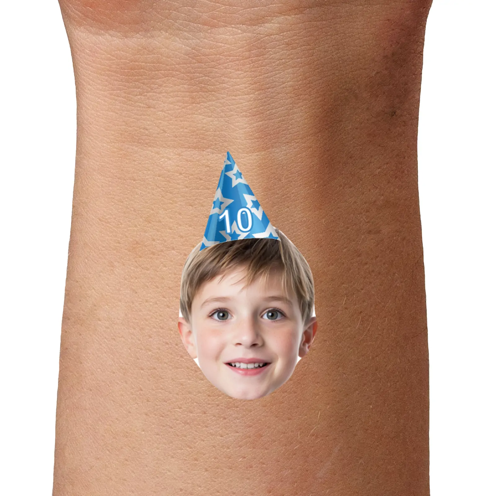 Blue Star Hat temporary tattoos by TattoIt.co.uk
