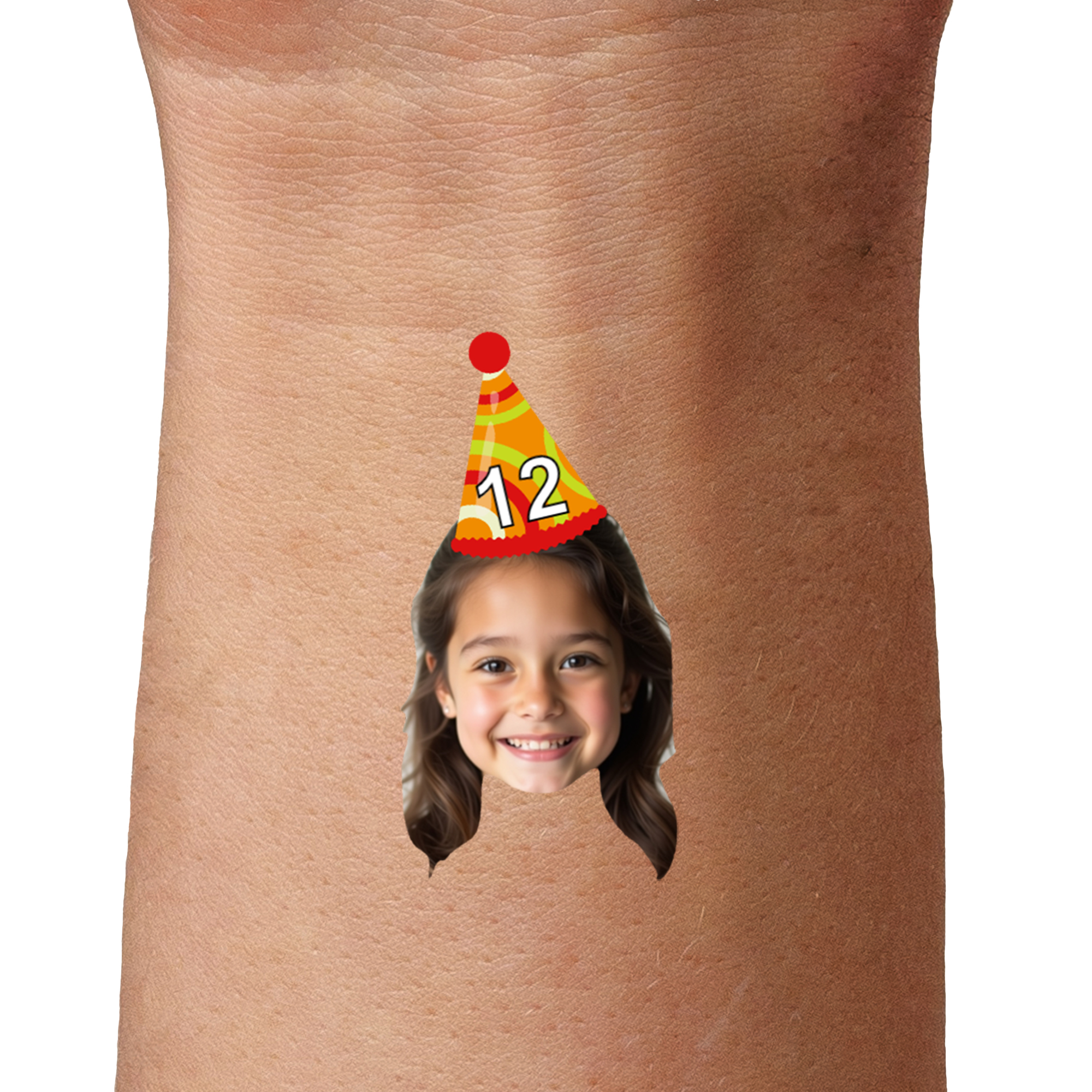 Swirl  Party Hat temporary tattoos by TattoIt.co.uk