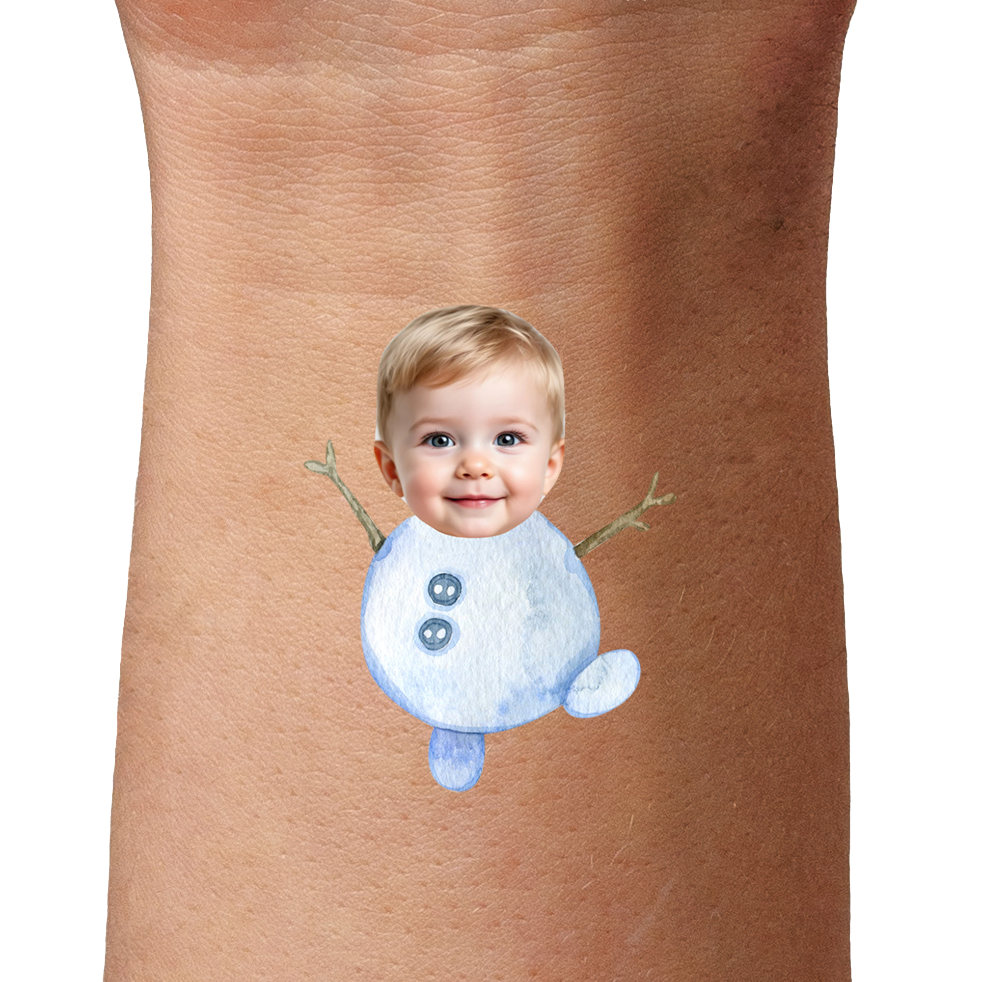 Snowman temporary tattoos by TattoIt.co.uk