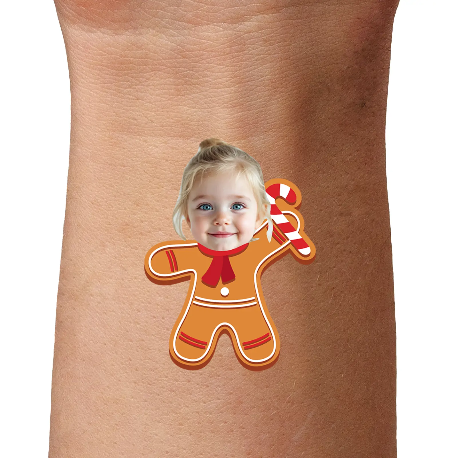 Gingerbread temporary tattoos by TattoIt.co.uk