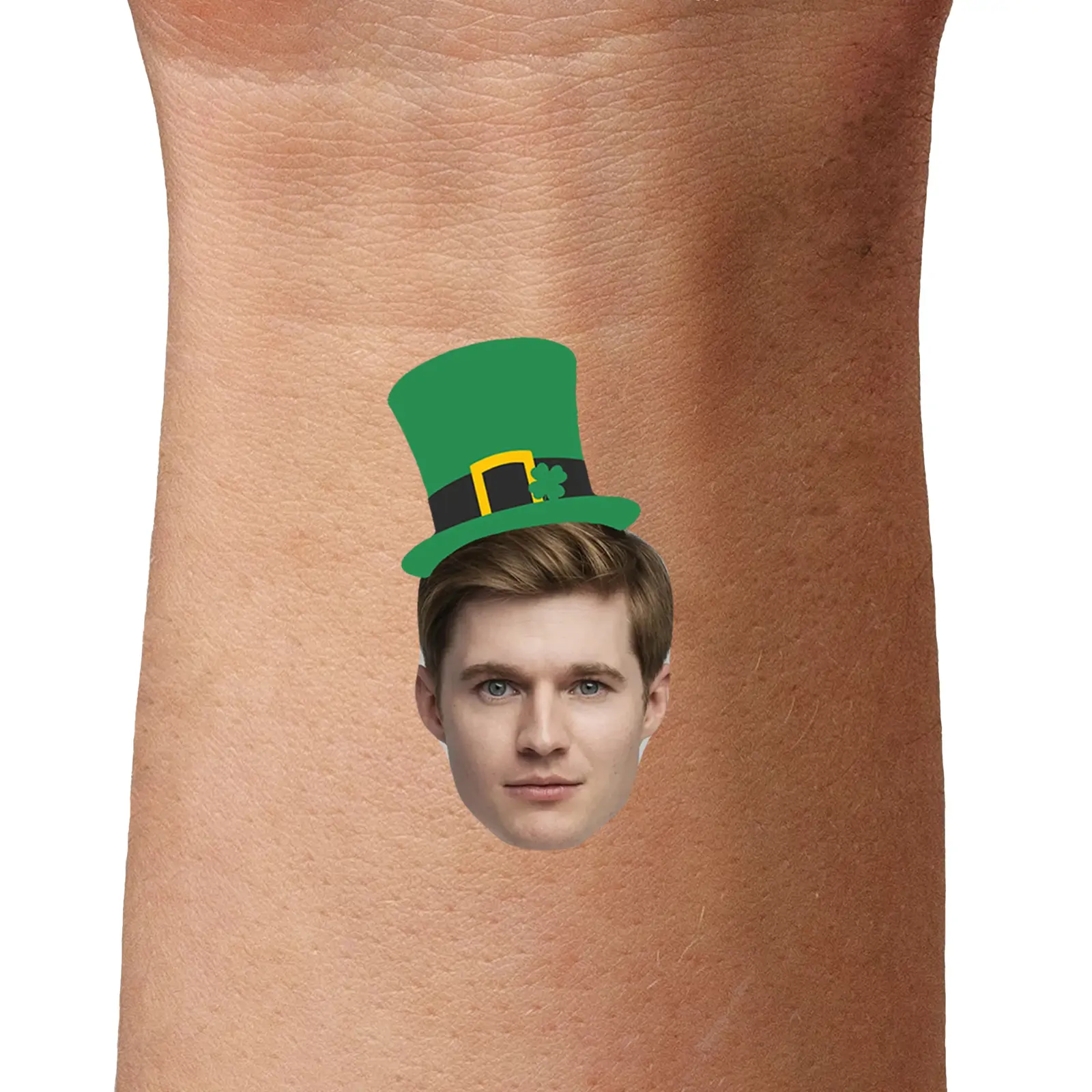 St Patrick's Day Hat  temporary tattoos by TattooIt
