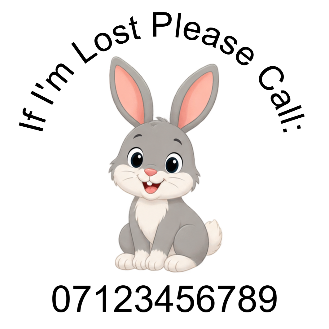 Rabbit- Lost Child temporary tattoos by TattooIt