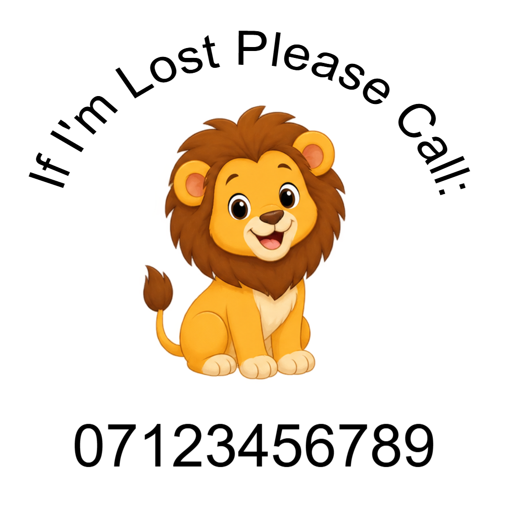 Lion- Lost Child temporary tattoos by TattooIt