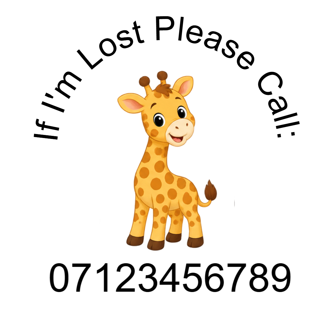 Giraffe- Lost Child temporary tattoos by TattooIt