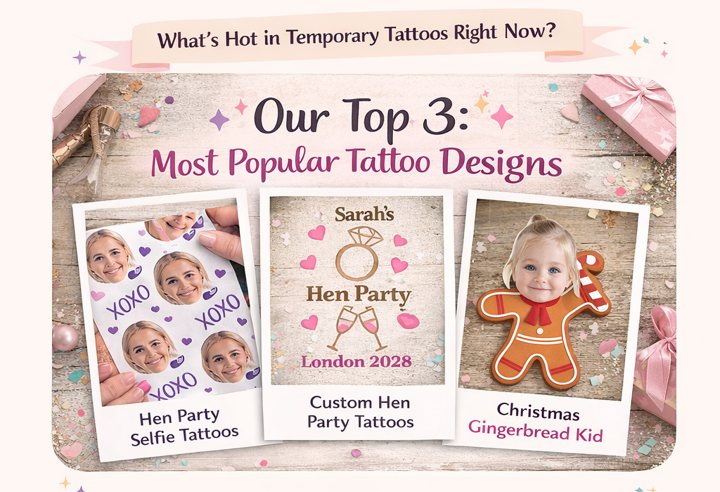 Trending Now: Our Top 3 Fun Temporary Tattoo Designs!