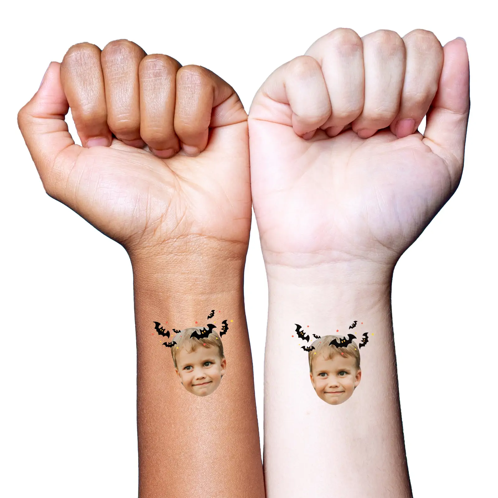 Custom Bats Halloween Temporary Tattoo temporary tattoo