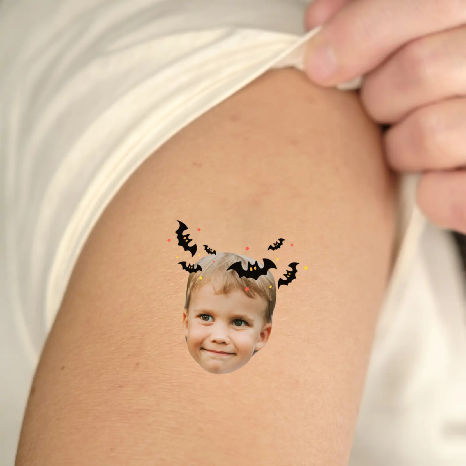 Custom Bats Halloween Temporary Tattoo temporary tattoo