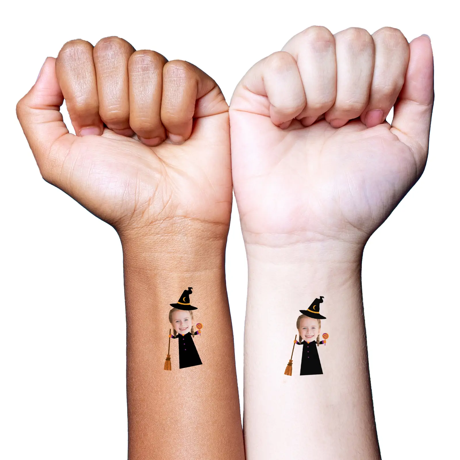 Witch Costume Halloween Temporary Tattoo temporary tattoo