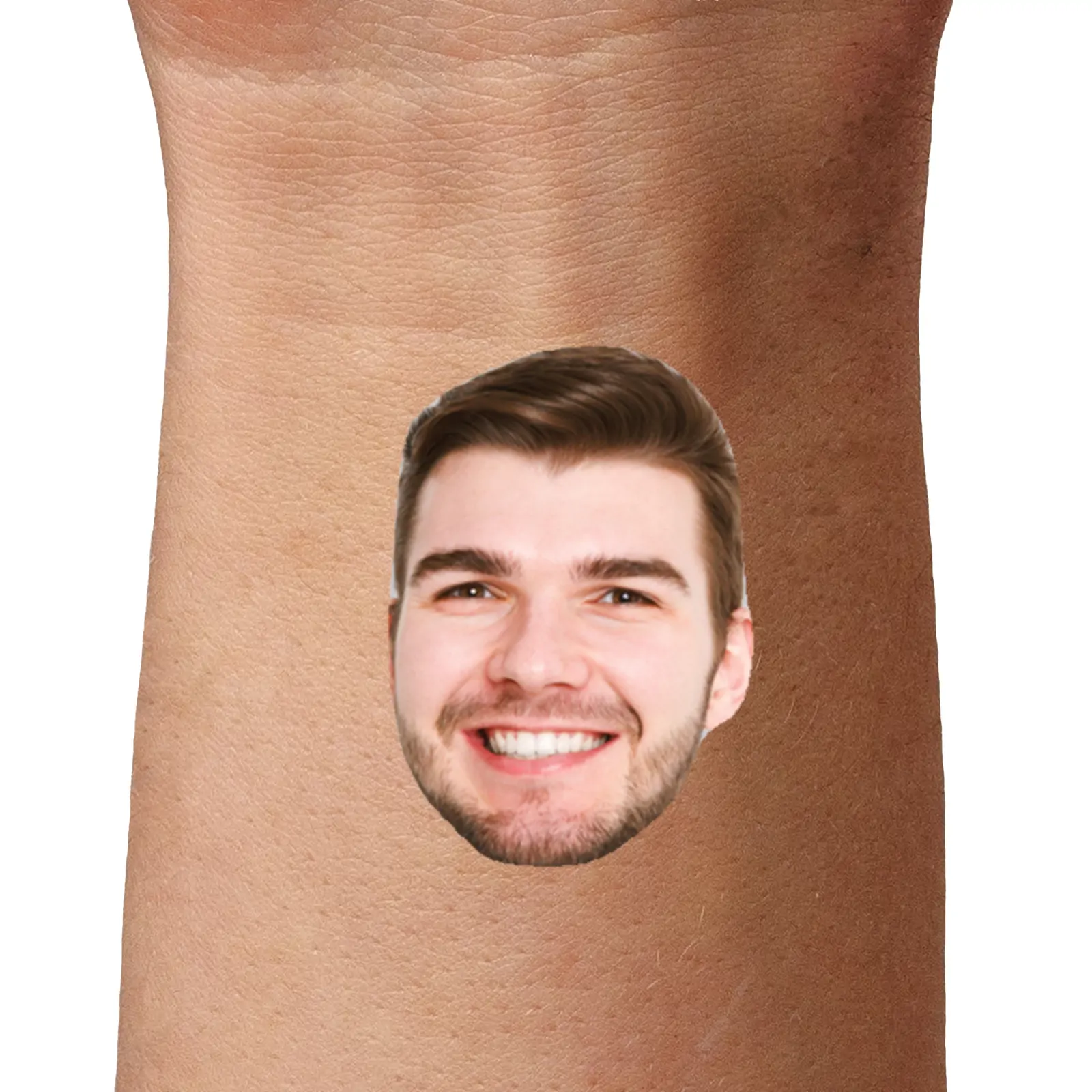 Face temporary tattoo