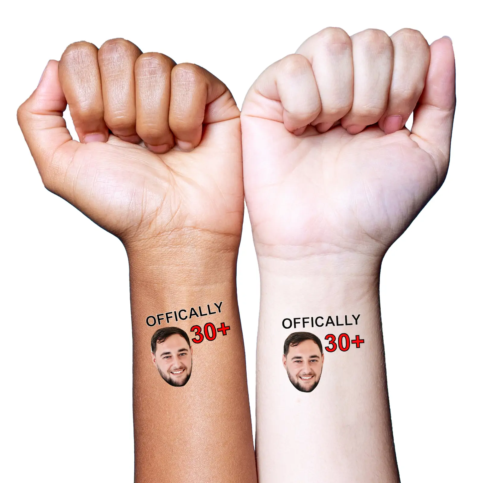 Officially + temporary tattoo