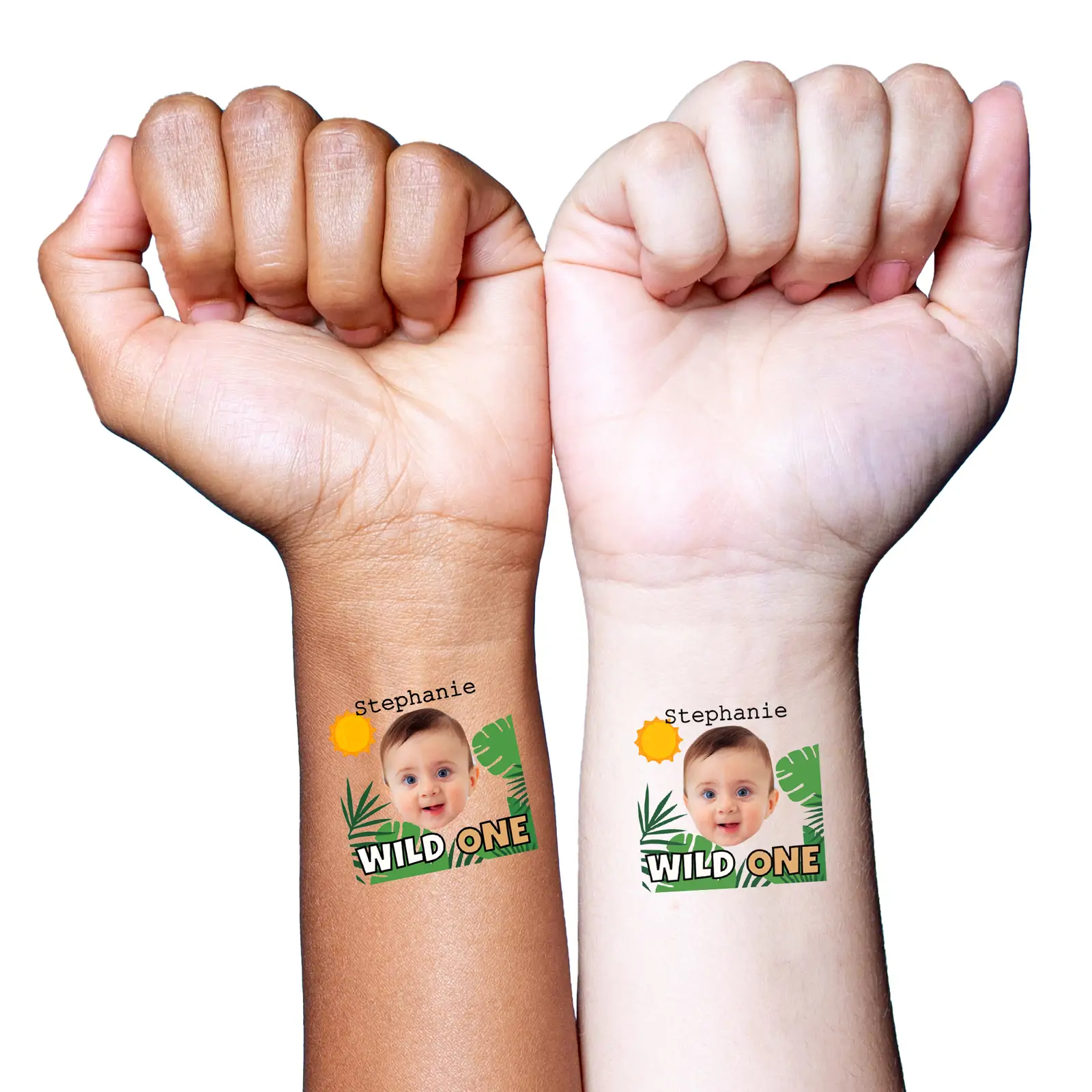 Wild Jungle temporary tattoo