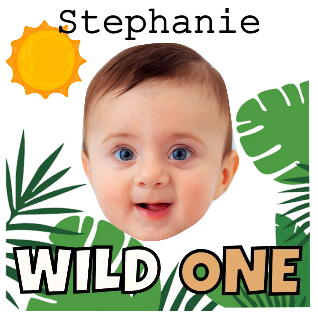 Wild Jungle temporary tattoo