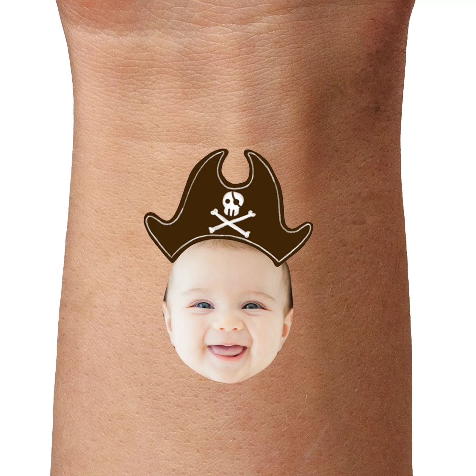 Pirate Hat  temporary tattoo