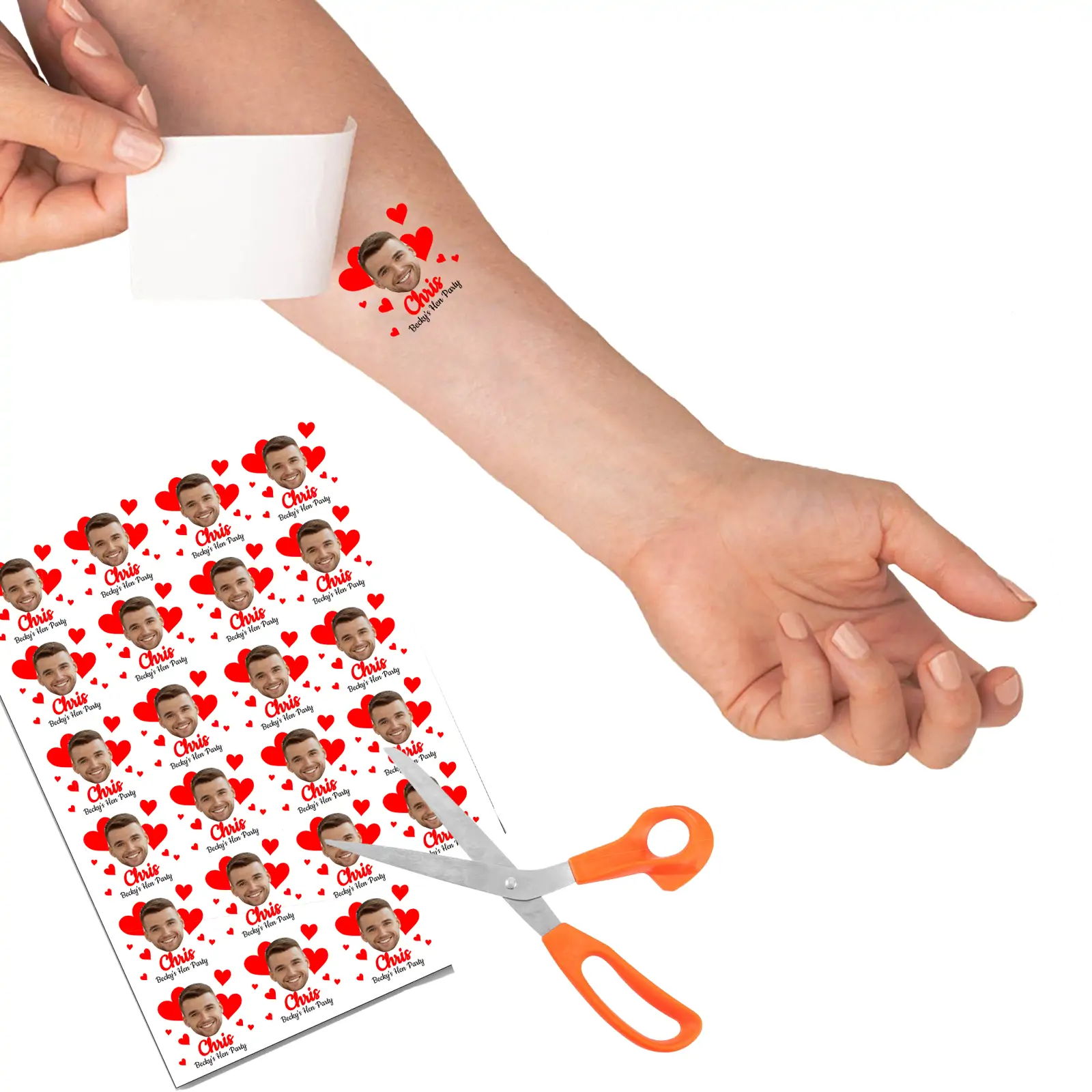 Lots of Love Temporary Tattoo temporary tattoo